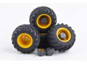 AT-Collections | Tools & Accessoires   Wheels & Rims | AT3200102 | 1/32 | Nokian Single Tyre and rim wheelset including hub.

!! This ITEM WILL CHANGE TOO AT3200106 !! | 