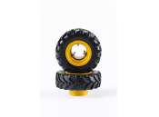 AT-Collections | Forrez Starmaxx | AT3200123 | 1/32 | FORREZ dual wheelset.Perfect for silage work.Includes.Silver CS coupling hooksStarmaxx profile tires. | 