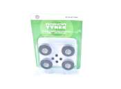 AT-Collections | Nokian Wheels & Rims | AT3200158 | 1/32 | Nokian Country King 560/60R 22.5 Wheelset (Silver) | 